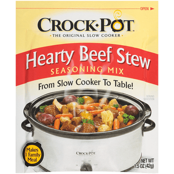 CROCKPOT: Hearty Beef Stew Seasoning Mix, 1.5 oz