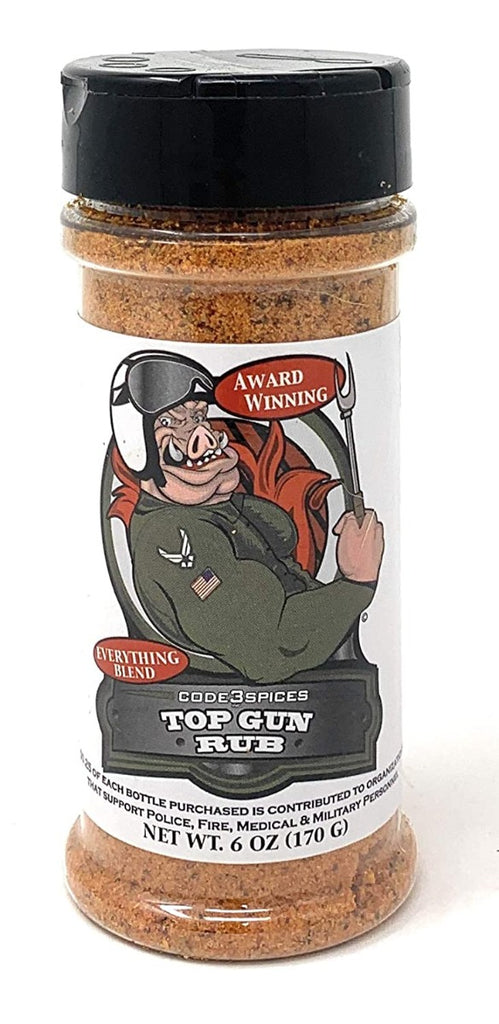 CODE 3 SPICES: Seasoning Top Gun, 6 oz