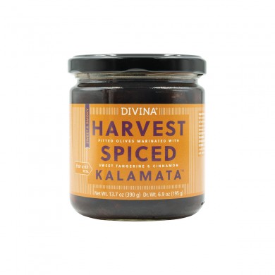 DIVINA: Olives Kalamata Spiced, 6.9 oz