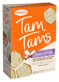 MANISCHEWITZ: Cracker Snk Tamtam Evrthng, 9.6 oz