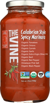 THE VINE: Marinara Calabrian Organic, 25 oz