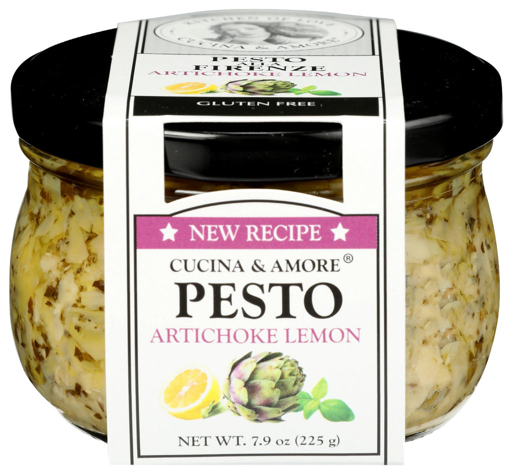 CUCINA & AMORE: Artichoke Lemon Pesto, 7.9 oz