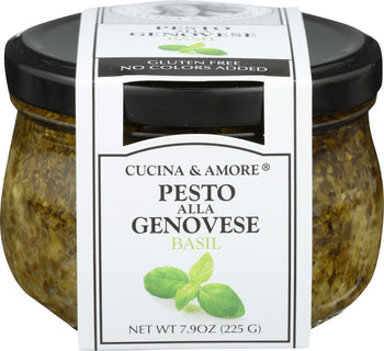 CUCINA & AMORE: Basil Pesto, 7.9 oz