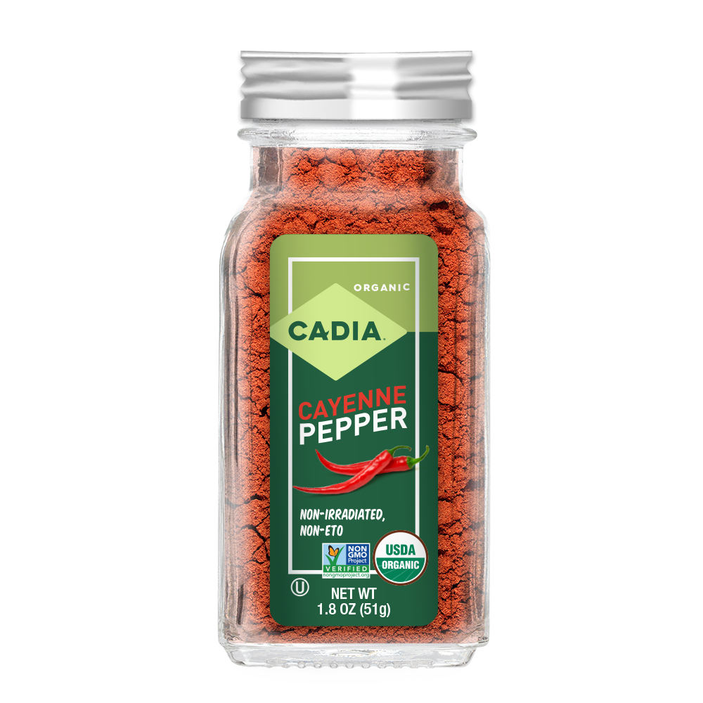 CADIA: Pepper Cayenne Org, 1.8 oz