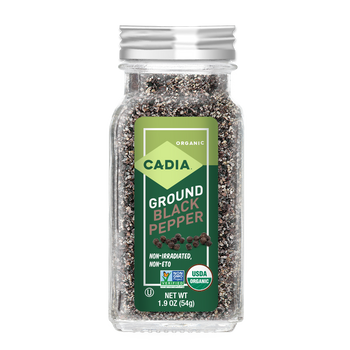 CADIA: Pepper Black Ground Org, 1.9 oz