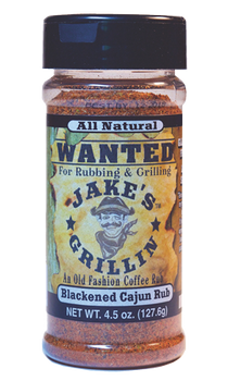 JAKES GRILLIN: Blackened Cajun Rub, 4.5 oz