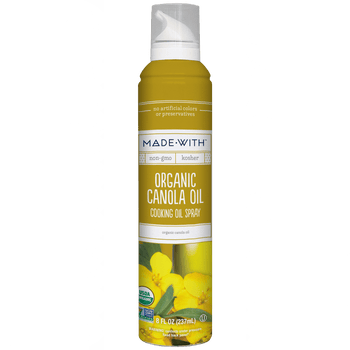 MADE WITH: Oil Spray Canola Ngmo Org, 8 fo