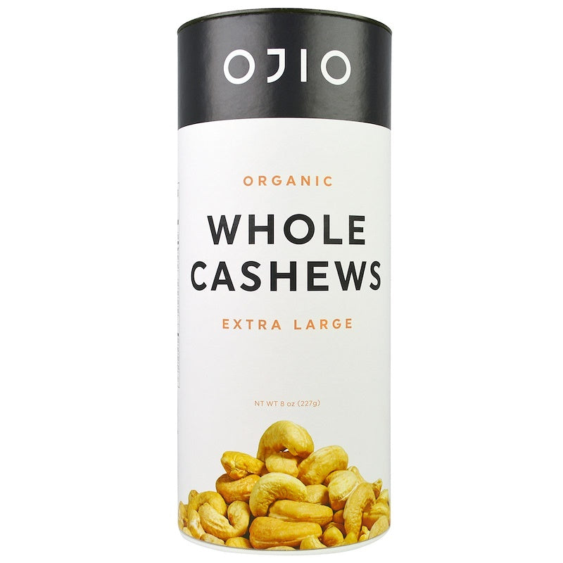 OJIO: Cashews Extra Large Whole Organic, 8 oz