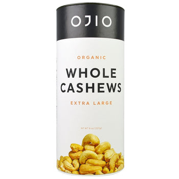 OJIO: Cashews Extra Large Whole Organic, 8 oz