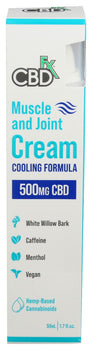 CBDFX: Muscle & Joint Cream Cbd 500Mg, 50 ml