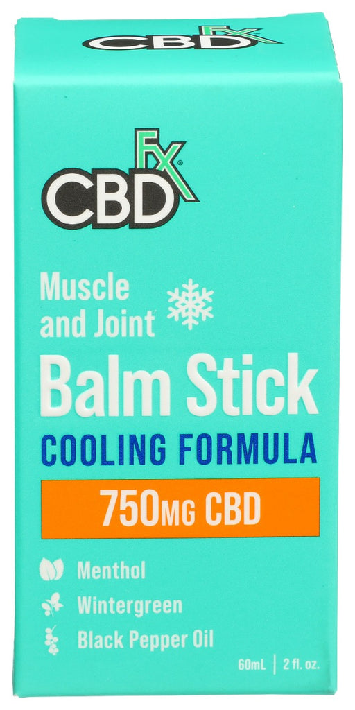 CBDFX: Cooling Balm Stick Muscle Joint Cbd 750mg, 2 oz