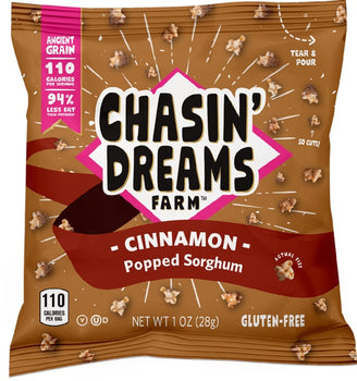 CHASIN DREAMS FARM: Cinnamon Popped Sorghum, 1 oz