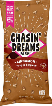 CHASIN DREAMS FARM: Cinnamon Popped Sorghum, 4 oz