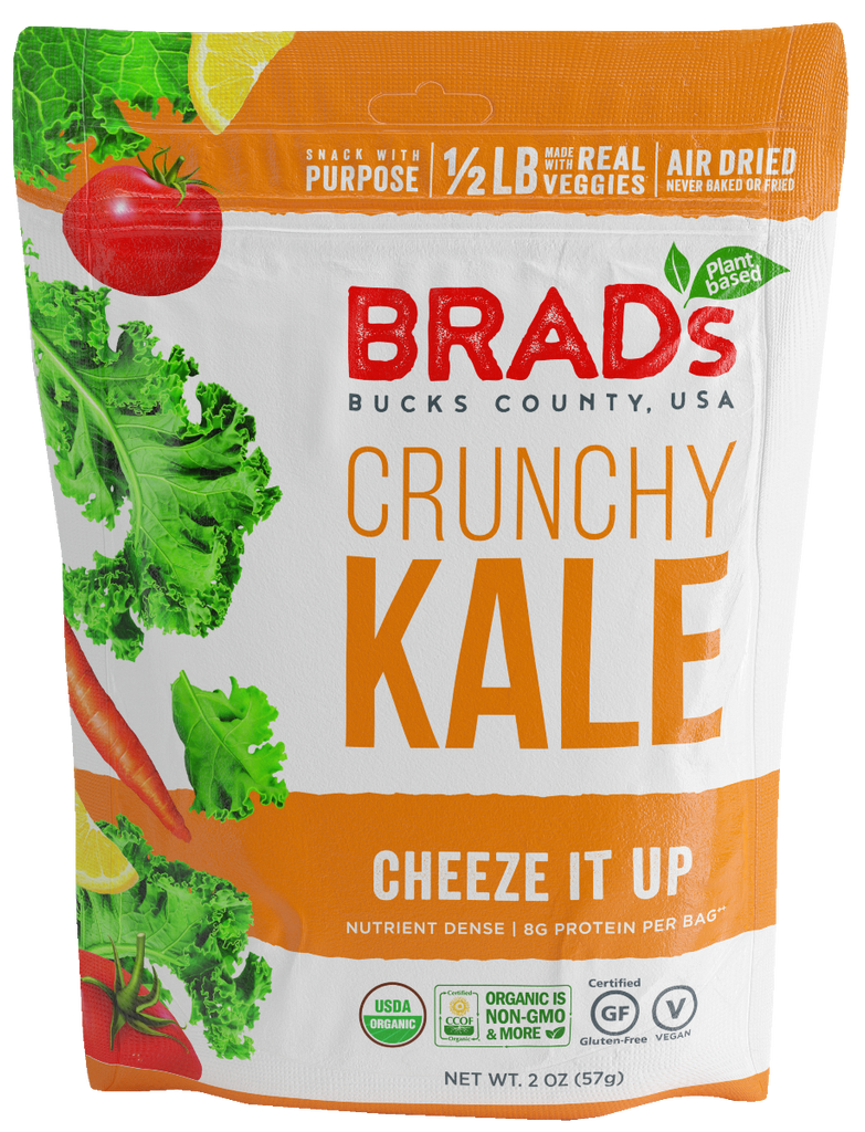 BRADS PLANT BASED: Crunchy Kale Cheeze It Up, 2 oz