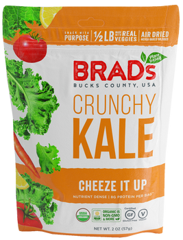 BRADS PLANT BASED: Crunchy Kale Cheeze It Up, 2 oz