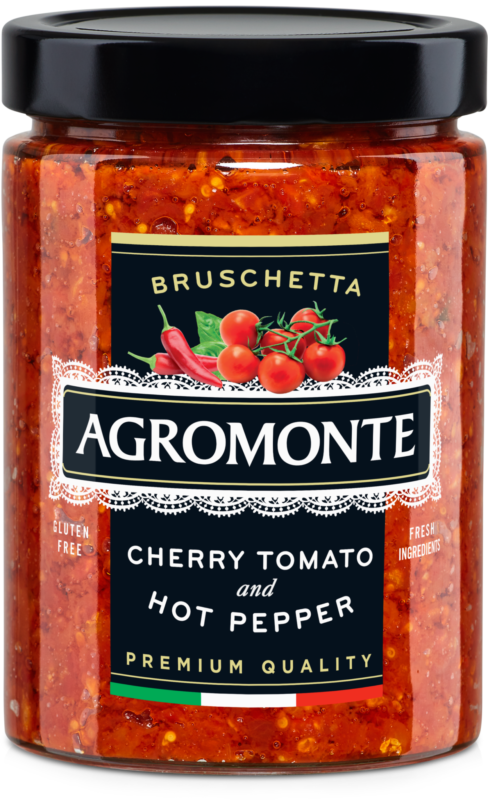 AGROMONTE: Bruschetta Cherry Tomato, 7.05 oz