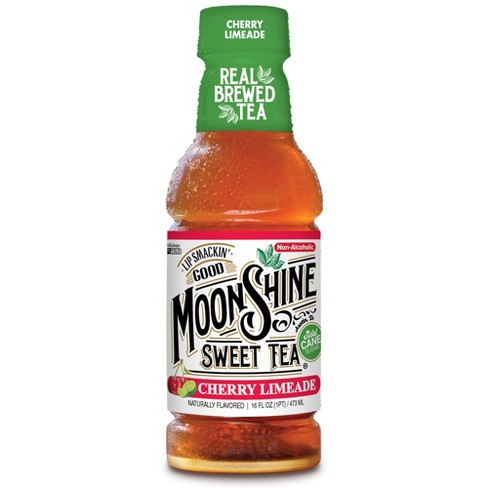 MOONSHINE SWEET TEA: Cherry Limeade Tea, 16 oz