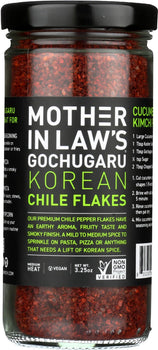 MOTHER IN LAW: Flakes Chili Gochugaru, 3.25 oz