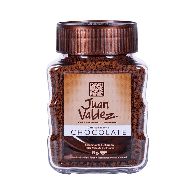 JUAN VALDEZ: Instant Coffee Freeze Dried Chocolate, 3.52 oz