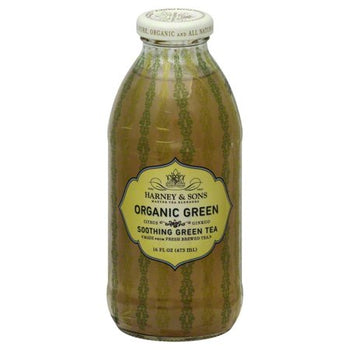 HARNEY & SONS: Organic Green Tea Citrus Ginko, 16 oz