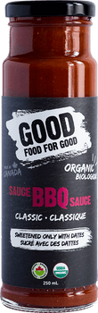 GOOD FOOD FOR GOOD: Classic BBQ Sauce, 9.5 oz