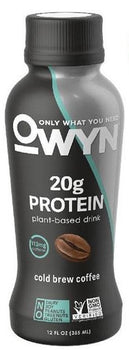 OWYN: Coffee Cold Brew, 12 oz