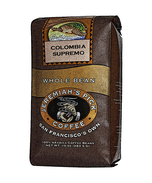 JEREMIAHS PICK COFFEE: Coffee Ground Colombia, 10 oz