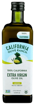 CALIFORNIA OLIVE RANCH: 100% California Extra Virgin Olive Oil, 33.8 fo