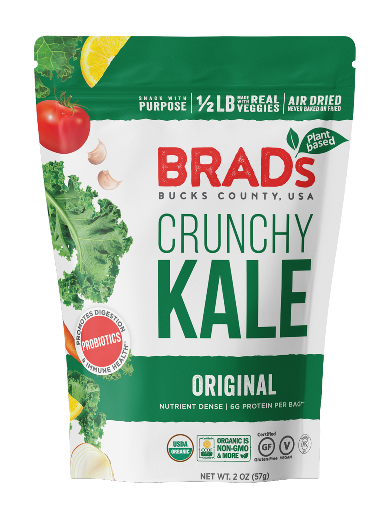 BRADS PLANT BASED: Chip Kale Orig W Probtics, 0.75 oz