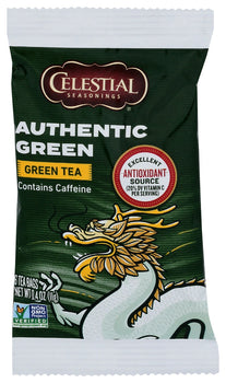 CELESTIAL SEASONINGS: Authentic Green Tea, 6 ct