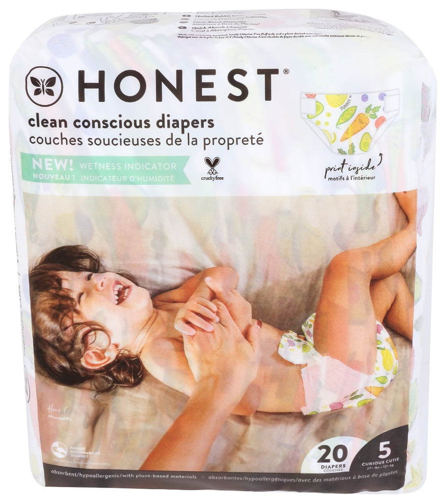 THE HONEST COMPANY: Diaper So Delish Size 5, 20 pk