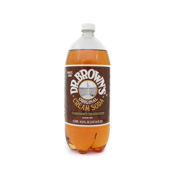 DR BROWNS: Original Cream Soda, 67.6 fo