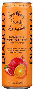 DIABOLO: Tangerine Pomegranate Soda, 12 fo