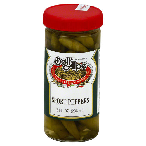 DELL ALPE: Sport Peppers, 8 oz