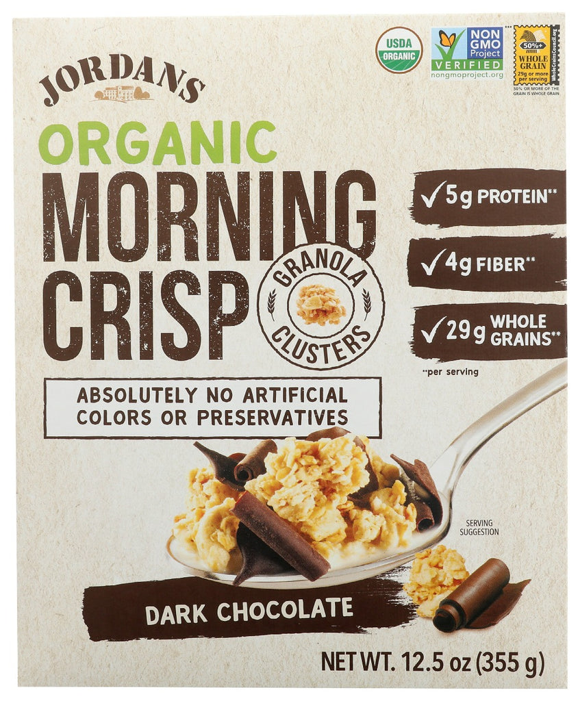 JORDANS: Organic Dark Chocolate Cereal, 12.5 oz