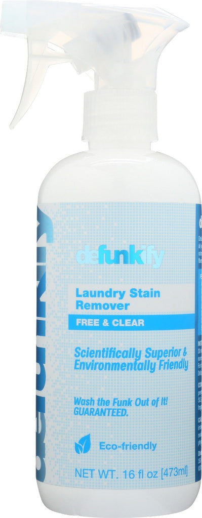 DEFUNKIFY: Stain Remover Spray Free and Clear, 16 fo