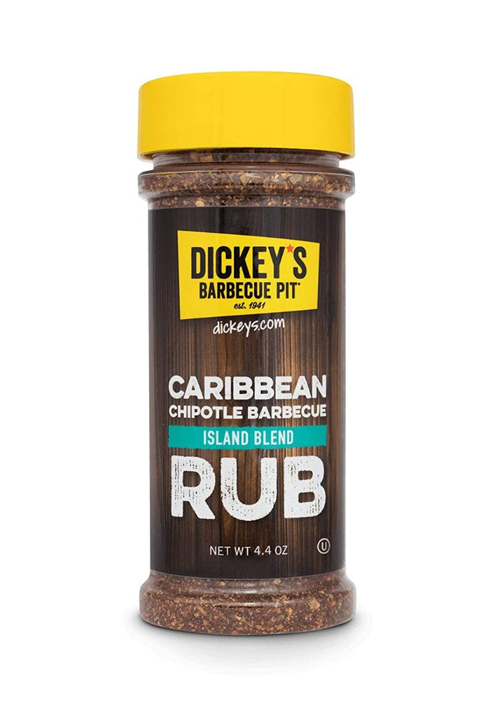 DICKEYS: Caribbean Chipotle Barbecue Rub, 4 oz