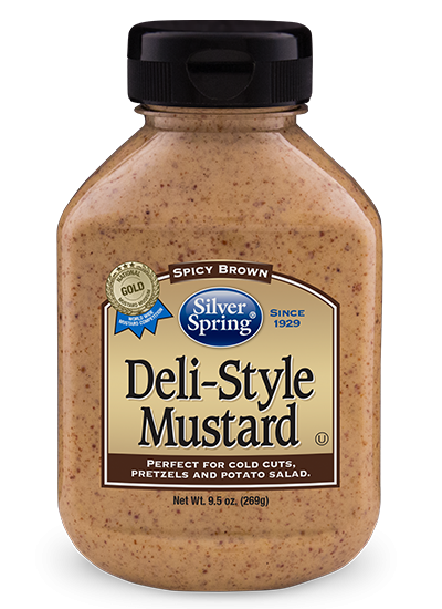 SILVER SPRINGS: Deli Style Mustard, 9.5 oz