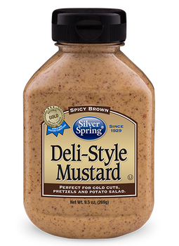 SILVER SPRINGS: Deli Style Mustard, 9.5 oz