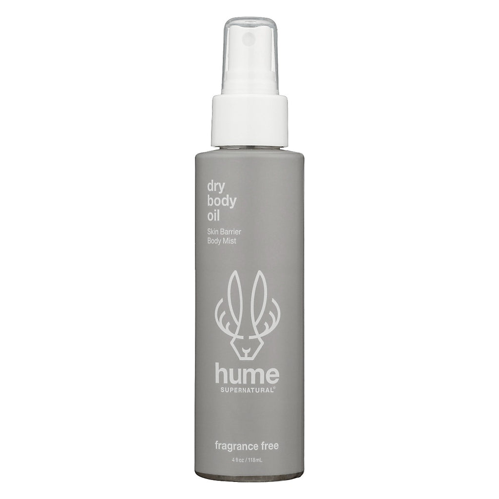 HUME SUPERNATURAL: Fragrance Free Dry Body Oil Mist, 4 oz