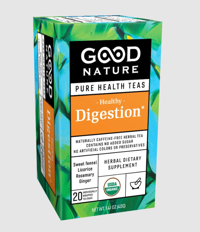 GOOD NATURE: Organic Healthy Digestion Tea, 40 gr