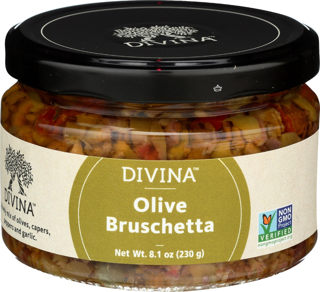 DIVINA: Olive Bruschetta, 8.1 oz