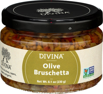 DIVINA: Olive Bruschetta, 8.1 oz