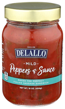 DELALLO: Mild Pepper Sauce, 16 oz