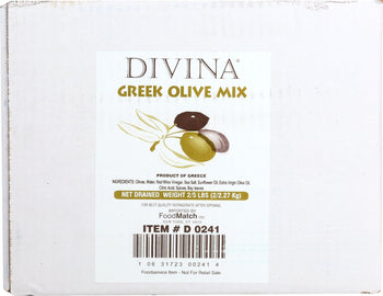 DIVINA: Greek Olives Mix, 5 lb