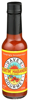 DAVES GOURMET: Hurtin Habanero Hot Sauce, 5 oz