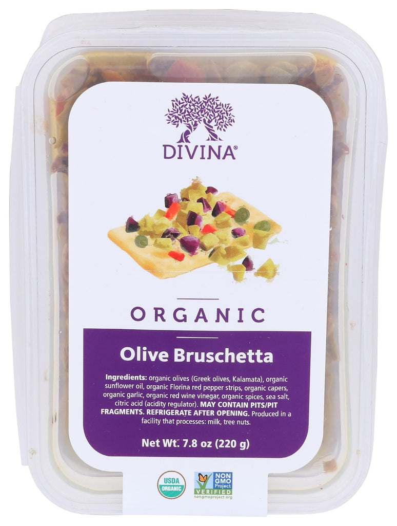 DIVINA: Organic Olive Bruschetta, 7.8 oz