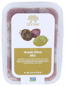 DIVINA: Greek Olive Mix, 4.6 oz