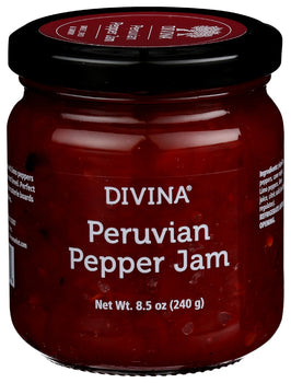 DIVINA: Peruvian Pepper Jam, 8.5 oz