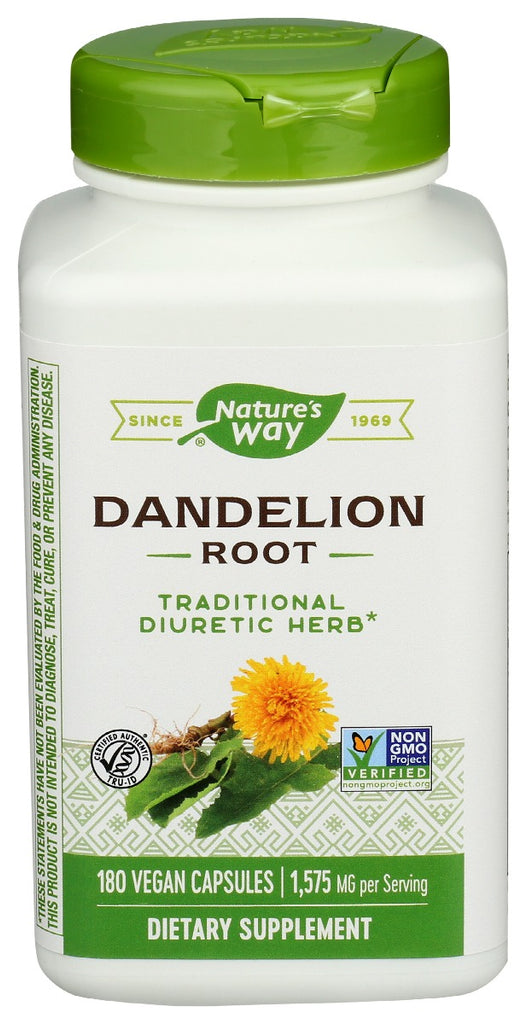 NATURES WAY: Dandelion Root, 180 cp